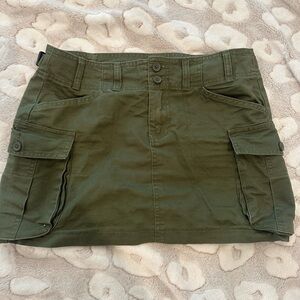 Brandy Green Cargo skirt
